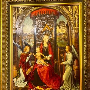 Madonna and child Bizantine